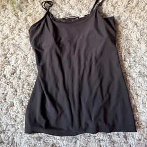 Elegant Envision studio sleek comfy material dark brown Women's Camisole. This e